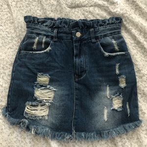 Vici Dolls Jean Skirt